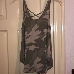 Hollister camp tank top